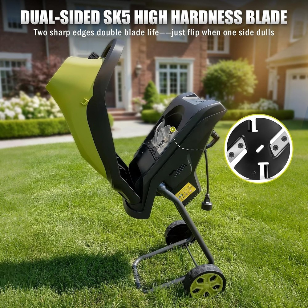 SEYVUM Wood Chipper Branch Shredder