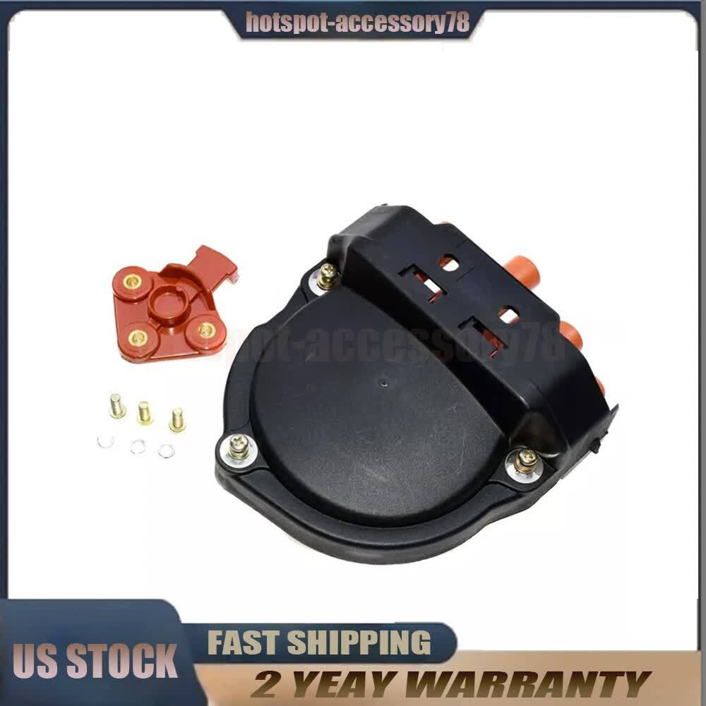 For BMW E23 E24 E28 E30 E31 E32 New Distributor Cap & Rotor 12111725070 US
