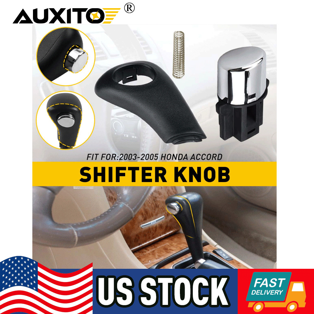 AUTOMATIC GEAR HANDLE SHIFT KNOB PUSH BUTTON FOR HONDA ACCORD SHIFTER 2003-2006