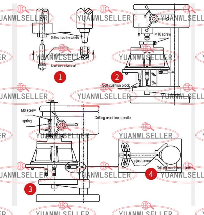 Two-Spindle Boring Machine Multi-spindle Drill Multi-Head Drill Tapping Machine