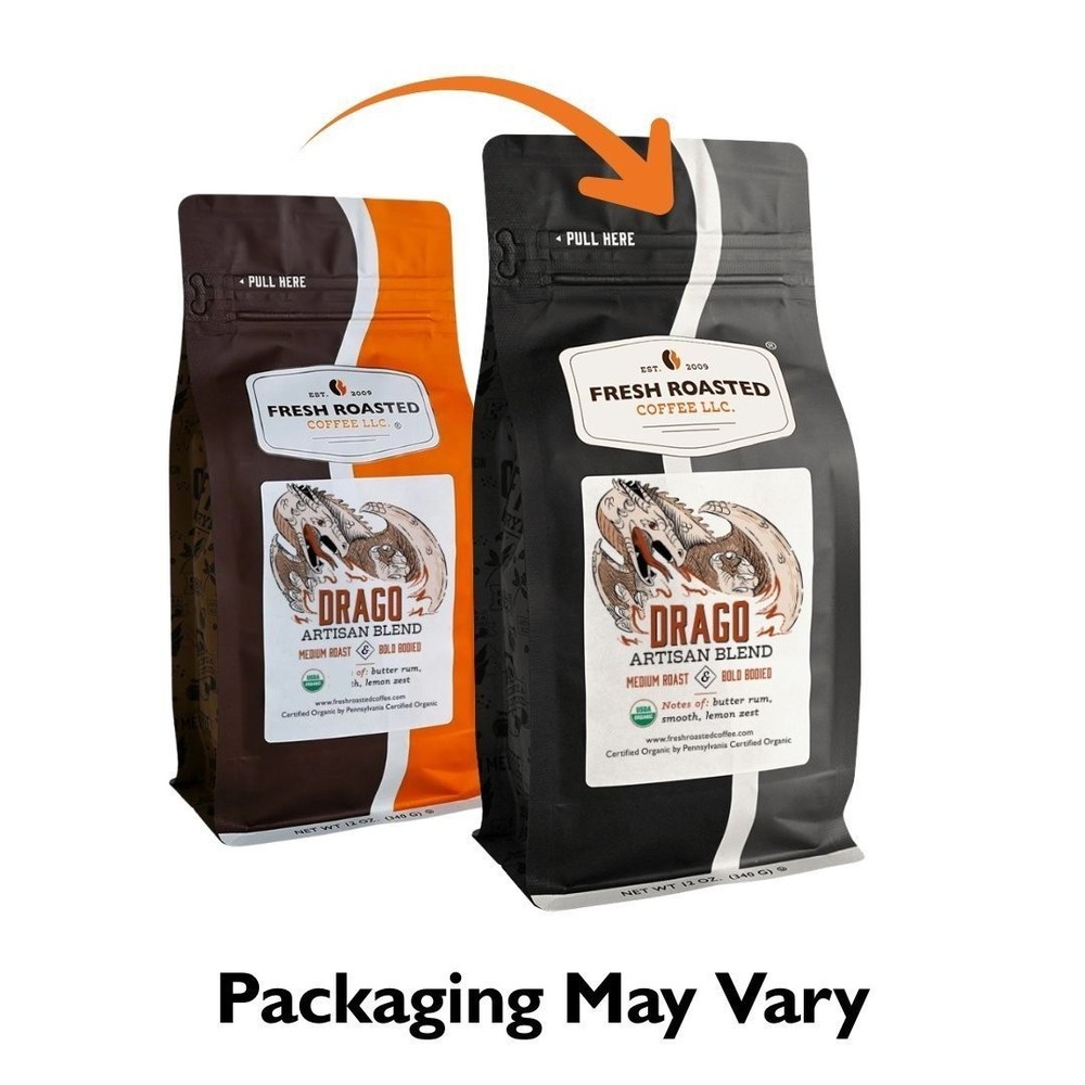 Drago | Organic Artisan Blend | Fresh Roasted Coffee