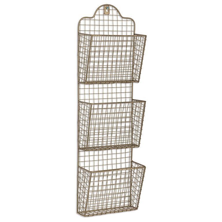 Triple Wall Mount Storage Rack