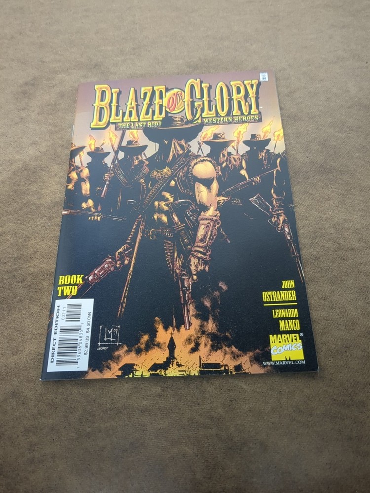 Blaze of Glory #2 High Grade Marvel NM