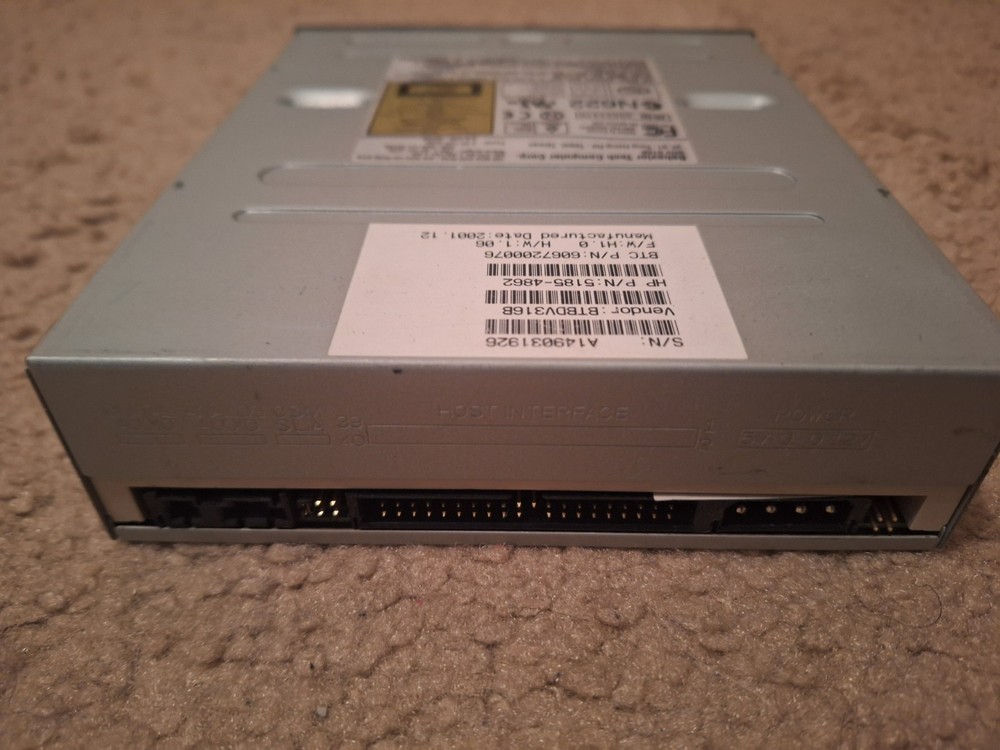 Behavior Tech Computer Corp BDV 316B DVD-ROM CD-ROM Drive 5185-4862