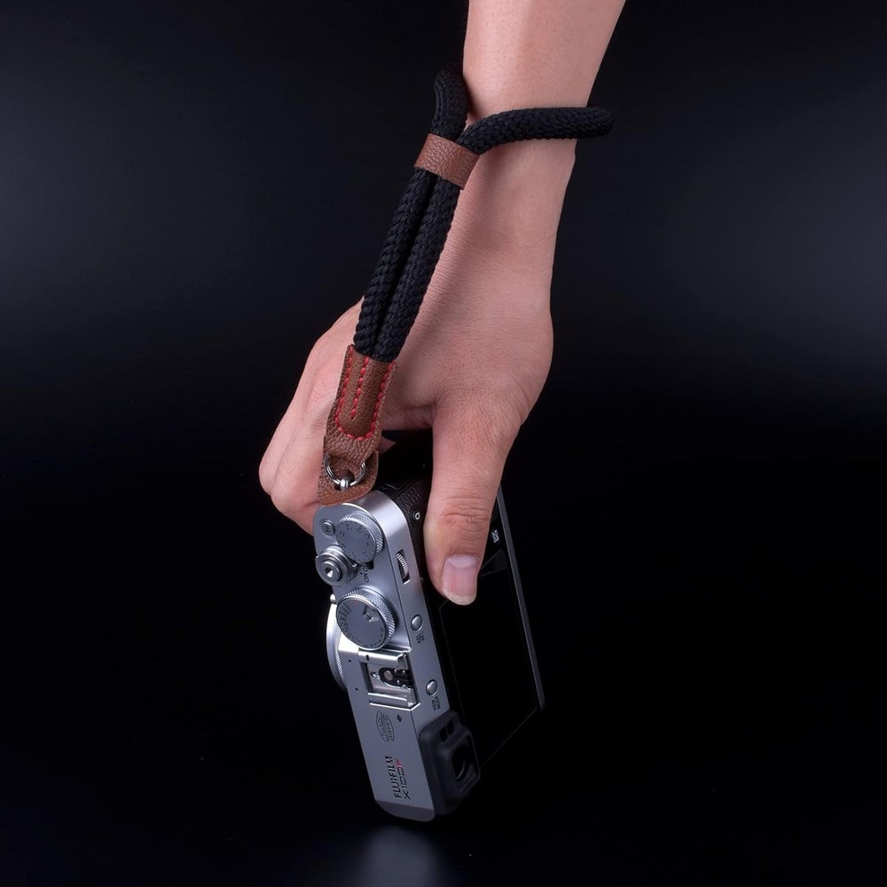 Adjustable Wrist Strap for Mirrorless & DSLR Cameras - Modern Black