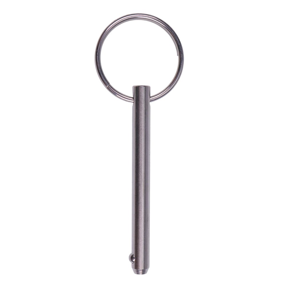 ZTUOAUMA 4X 1/4'' Diameter Simple Insert Quick Release Overall 2'', Silver