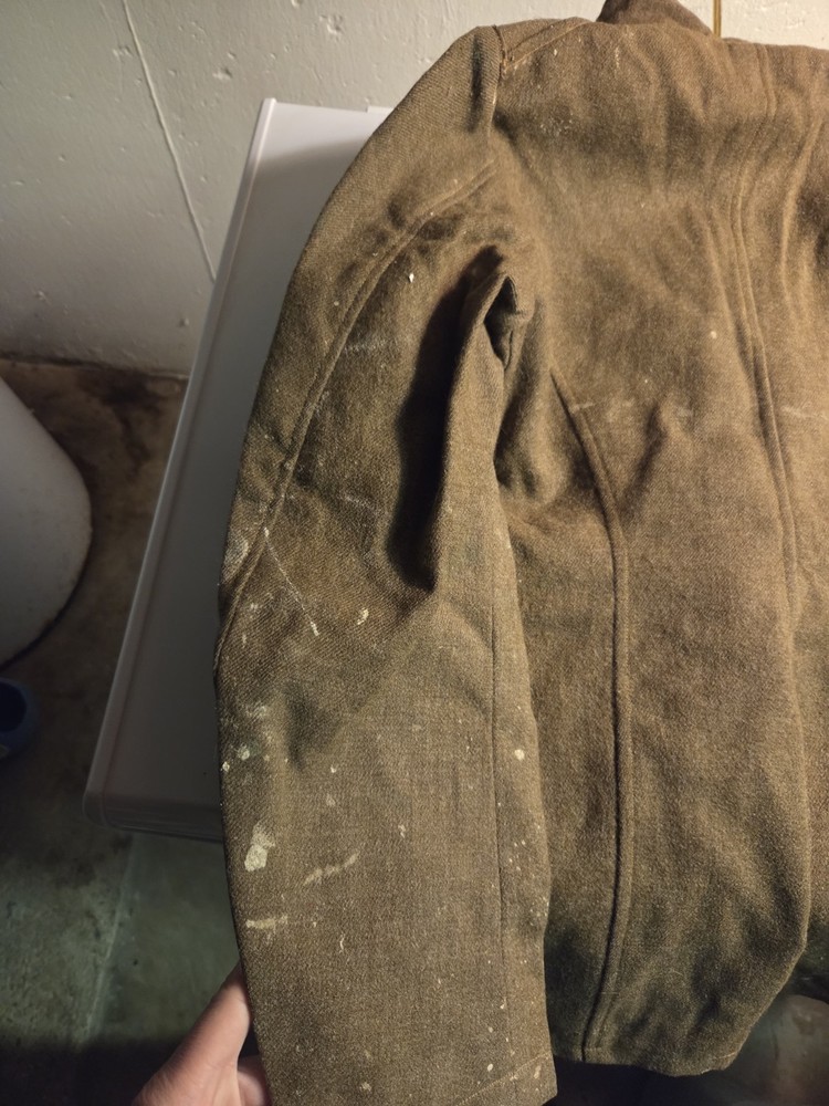 WWI USGI M1917 Wool Field Jacket Size Small/medium See Pictures