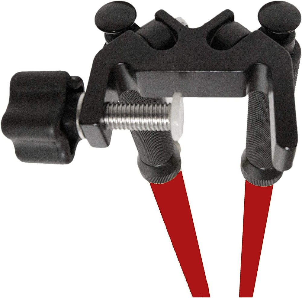 Aluminum Bipod w Thumb Release Locking for Bardcode & Leveling Rods Land Survey