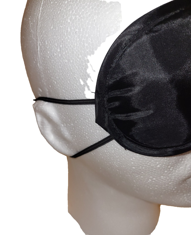 Eye Mask Sleep Blindfold W/Nose Pad and Elastic Strap