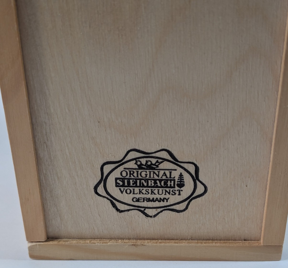 Steinbach 5" Mini Nutcracker "JESTER" w Box Germany 2874/10000 & Mini Nutcracker