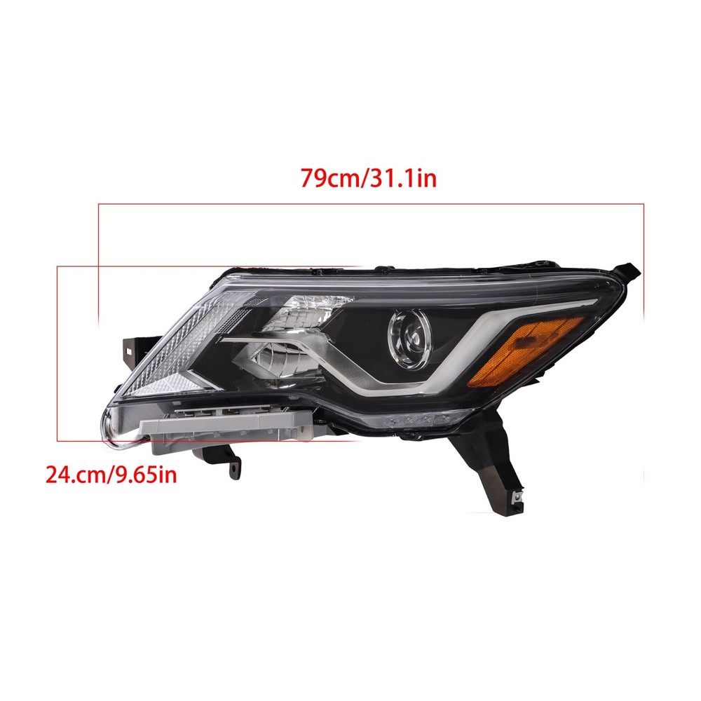 Headlight Assembly Left Halogen for Pathfinder 2017-2020