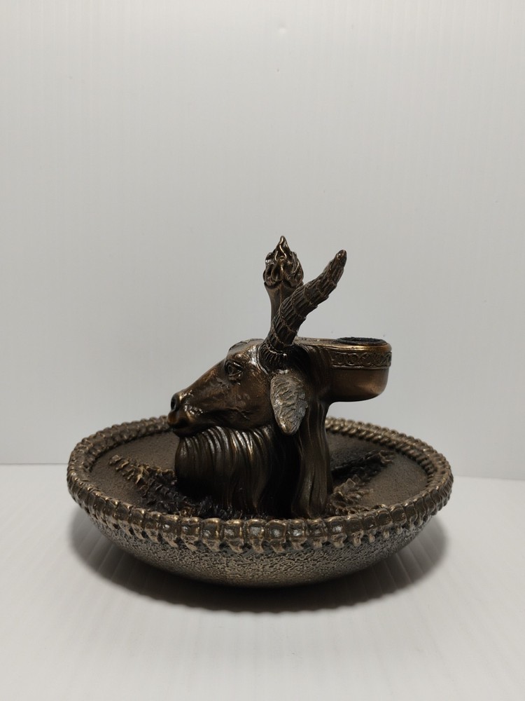 Baphomet Sabbatic Goat incense burner