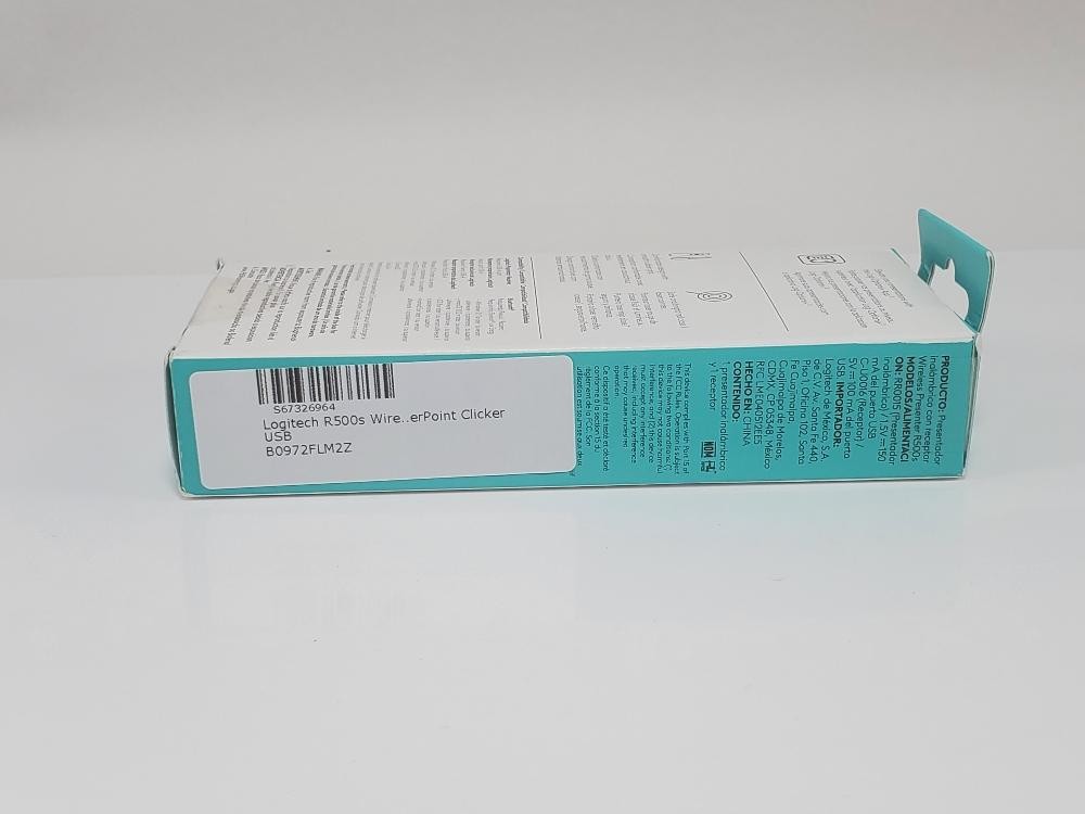 Logitech R500s Wireless Presenter - Laser Pointer PowerPoint Clicker USB