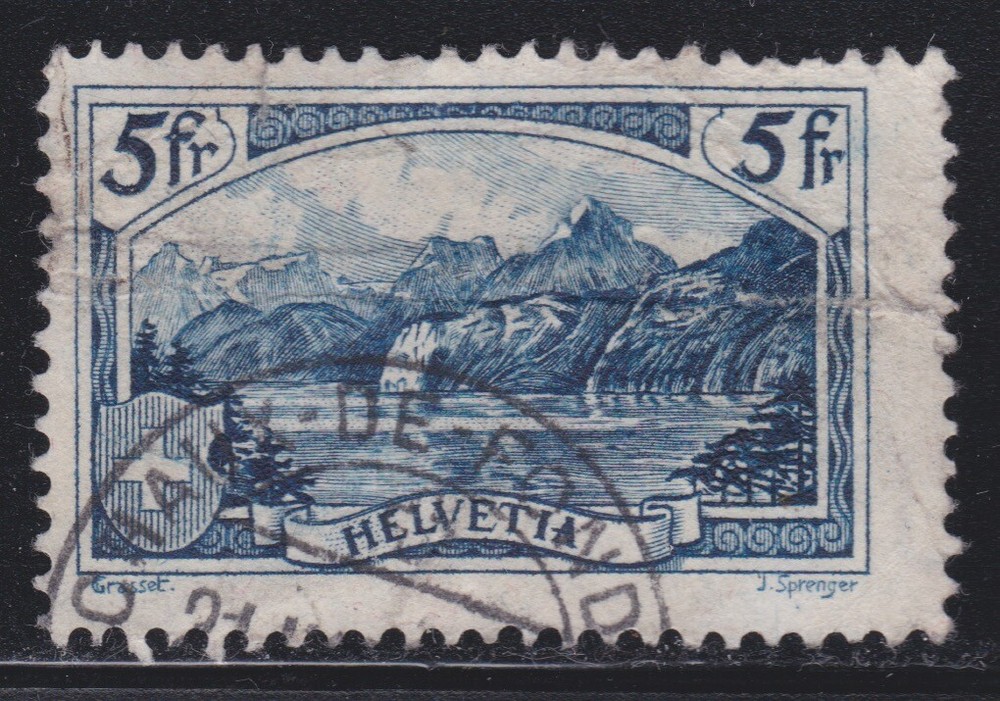 Switzerland - Scott # 206    (A)