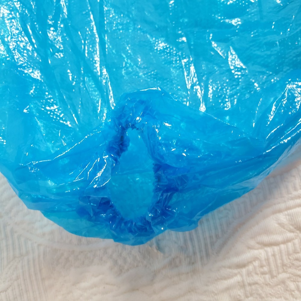 50 Per Pack Prime Source Disposable Polyethylene Protective Sleeves 18" Blue