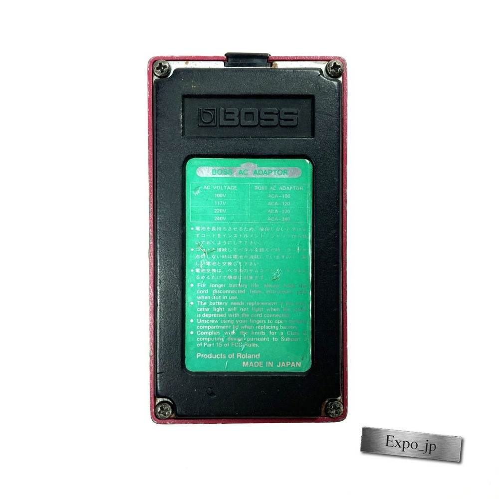 BOSS DM-3 Guitar Effect Pedal Authentic Japan