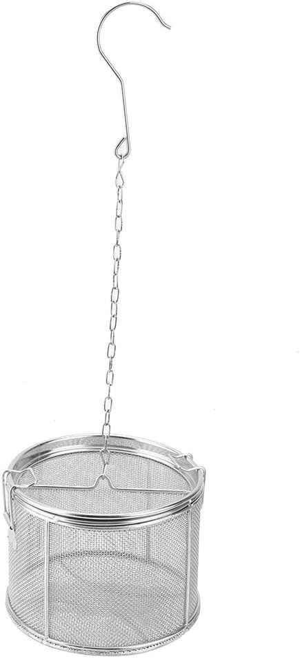 Tea Infuser, Stainless Steel Construction Wire Mesh Design Silver