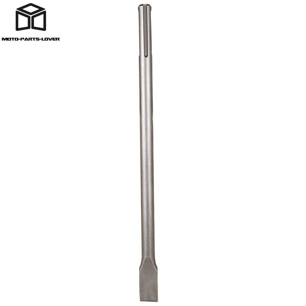 3 Pack SDS Max Bits Set Durable 16" Long-Point Chisel Scaling Chisel Flat Chisel