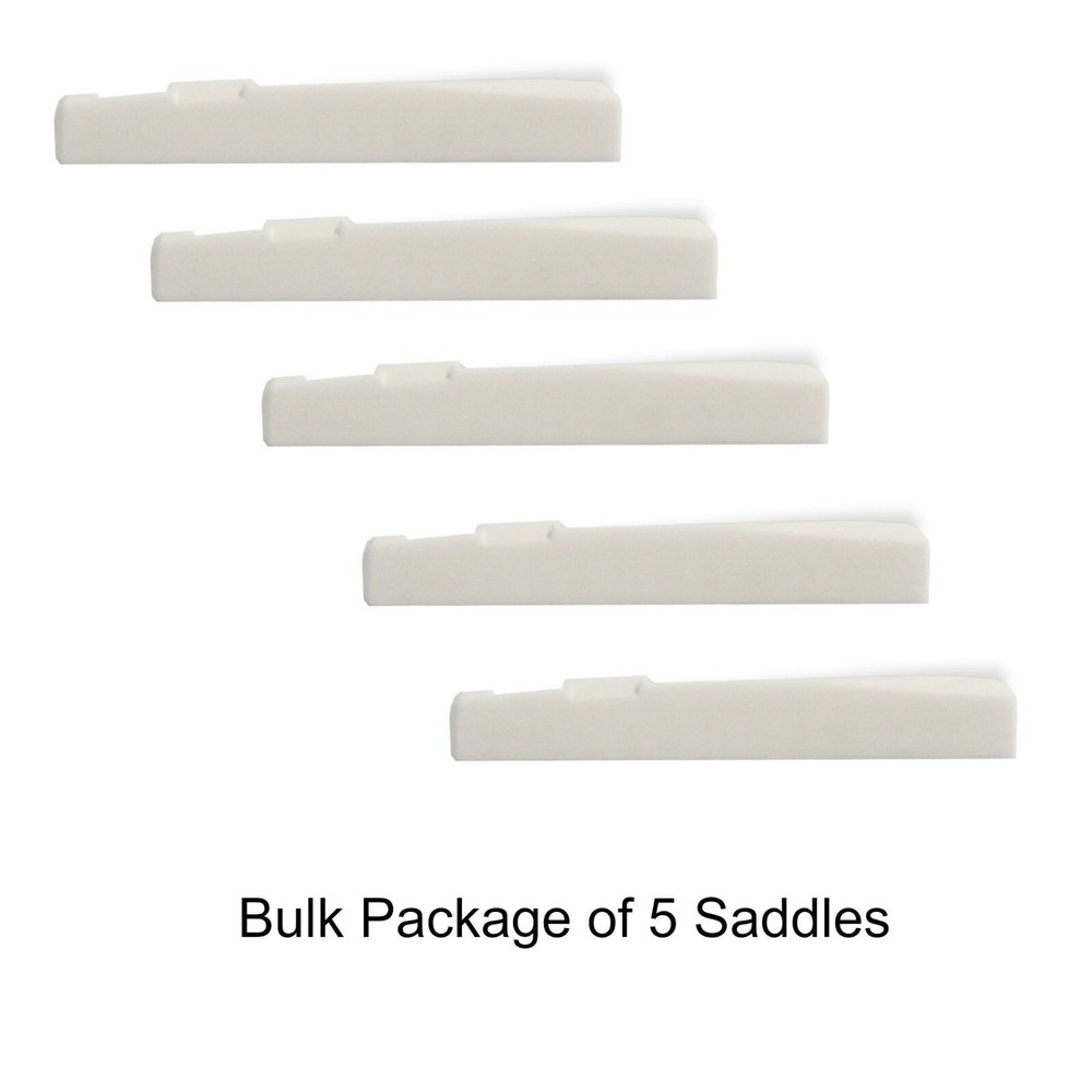 Saddle Bone Compensated Acoustic Guitar 3" Tall RH 5 Pack 109353-5P