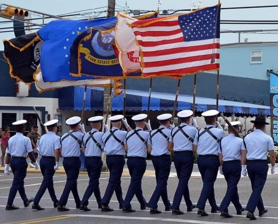 Jay-Pee Double Strap Adjustable Leather Parade Flag Carrier w/Cup Honor Guard