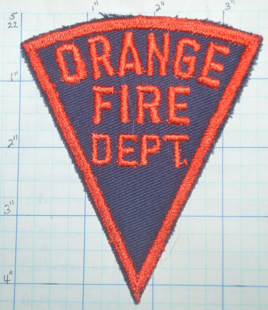 OHIO, ORANGE FIRE DEPT VINTAGE PATCH
