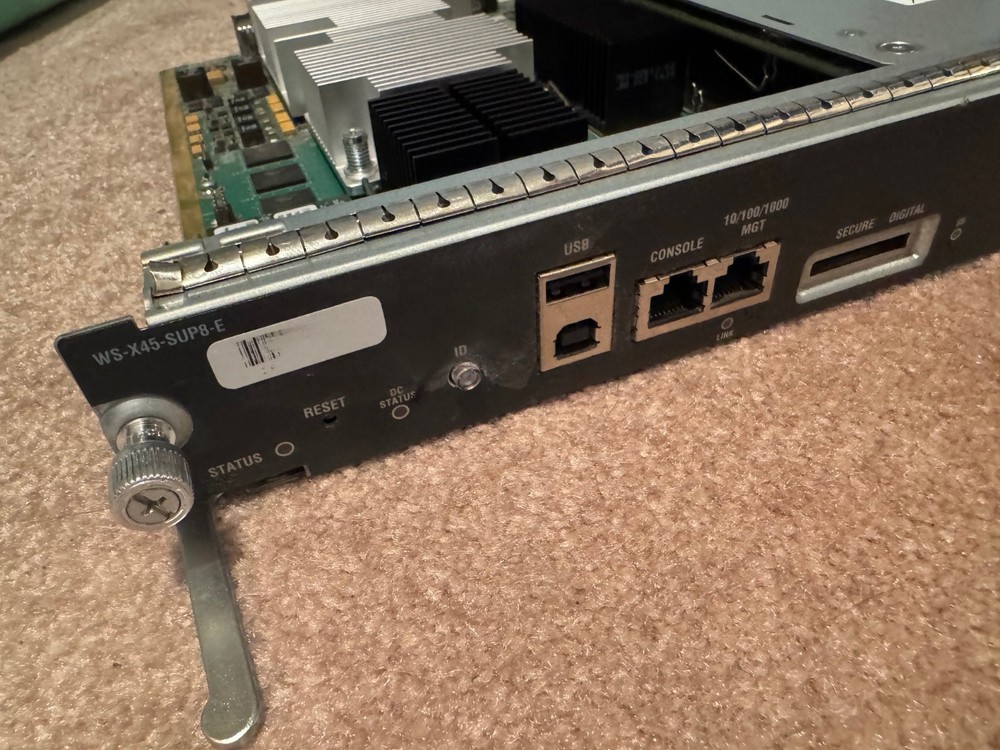 Cisco WS-X45-SUP8-E 4500 E-Series Supervisor Engine TESTED firmware 152-7.E11
