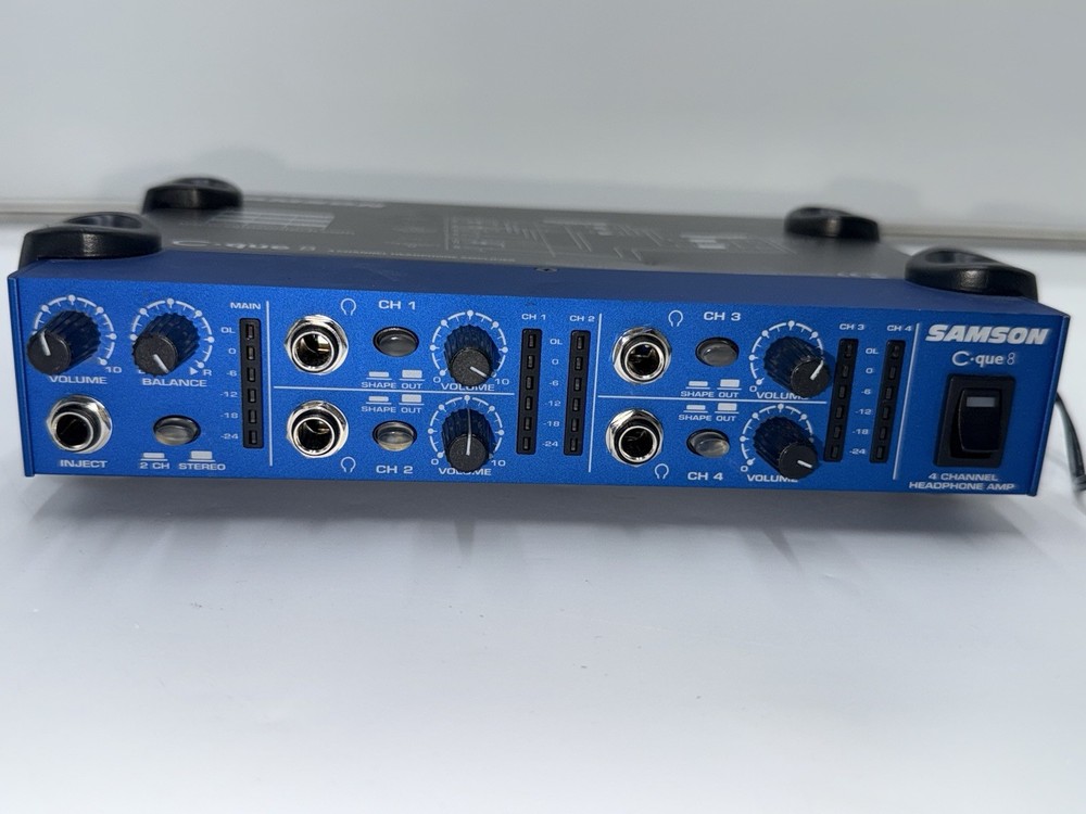 SAMSON C-que8 4-Channel Headphone Amplifier