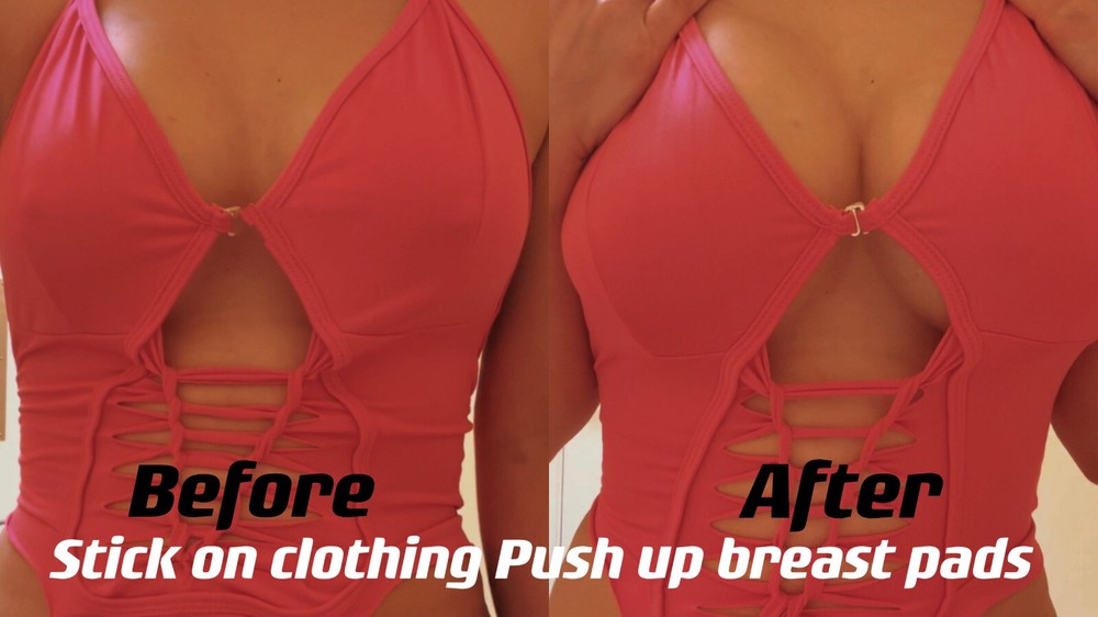 Peel and Stick On Reusable Foam Bra Cup Enhancer