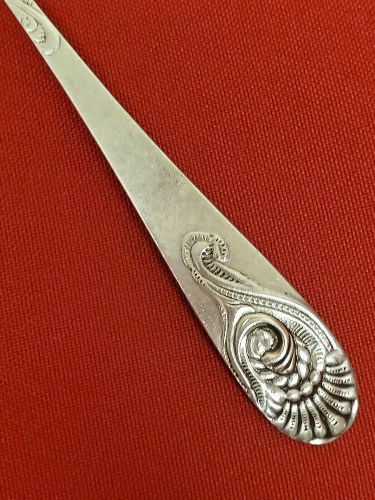 Norwegian 830S Silver 2 Tine Fruit / Olive / Pickle / Appetizer Fork 11797