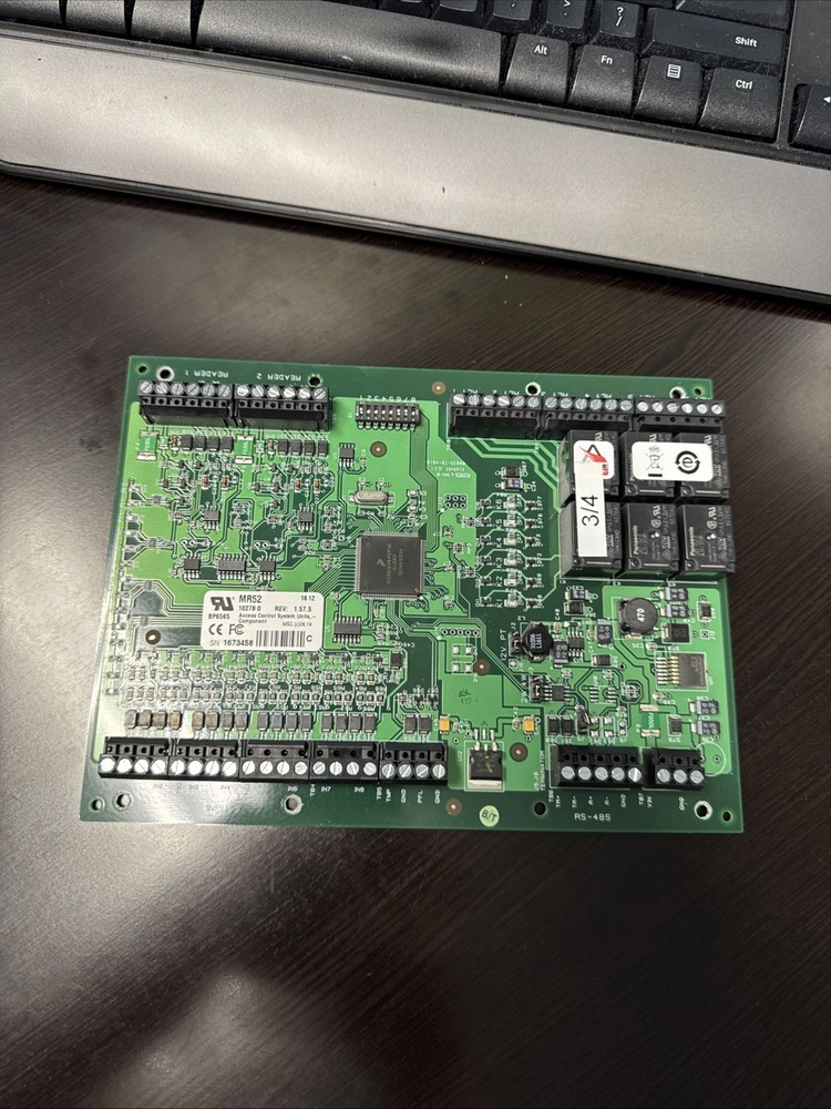 Mercury Security MR52- Interface Module Green Tested & Working