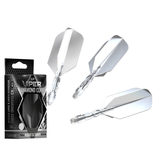 Viper Diamond Core Slim Short Dart Flights
