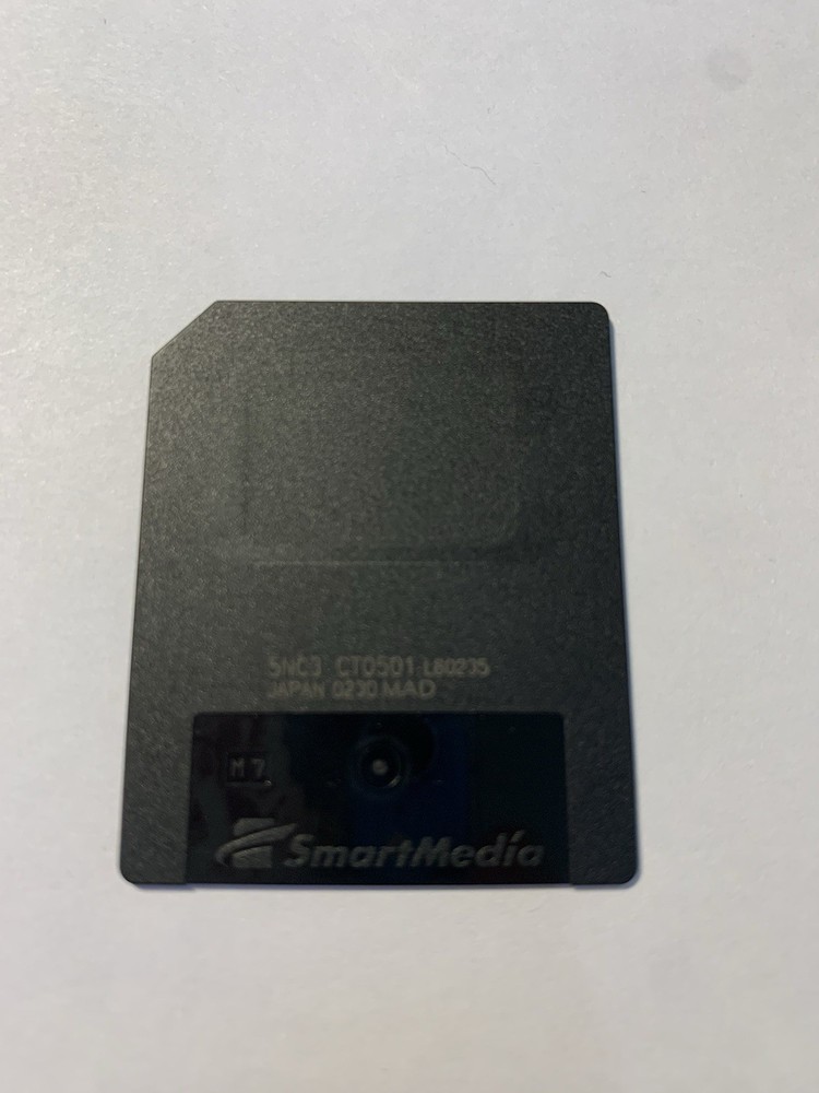 PNY Smart Media 32 MB Extended Data Storage Flash Memory Card, Black, UNTESTED