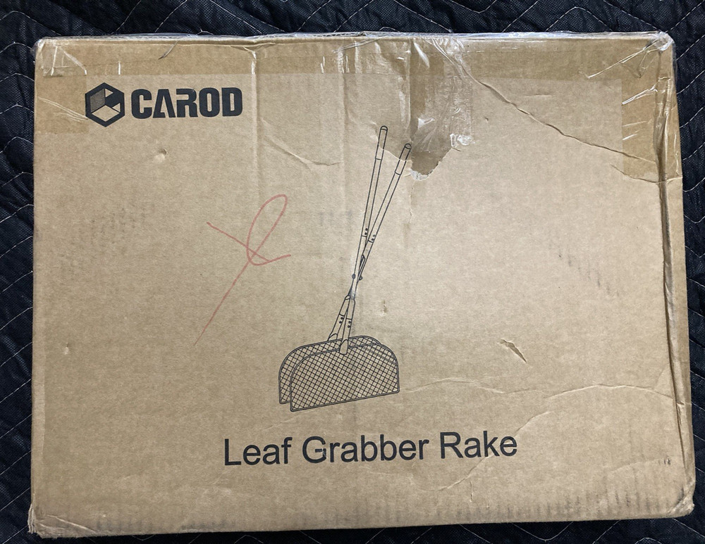 Carod Leaf Grabber Rake with Long Handle