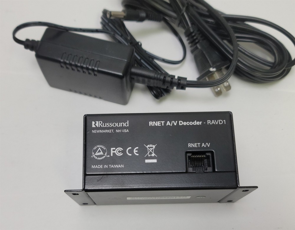 Russound RNET RAVD1 Audio/Video Decoder w/ Power Supply