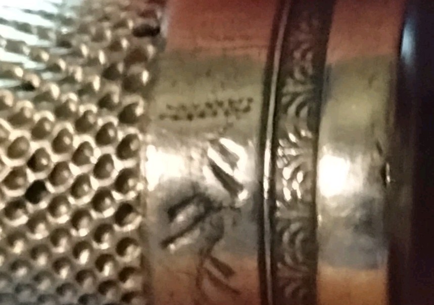 Vintage Sterling Silver Thimble