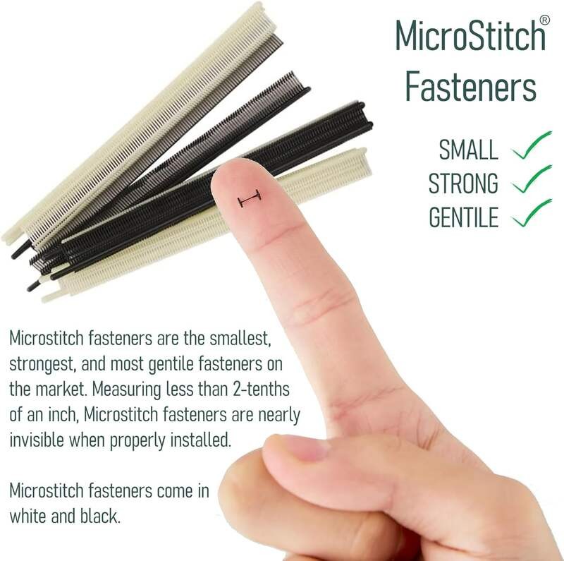 Original MicroStitch Tacking Kit - Includes Needle & 1080 Micro-Fasteners NIB