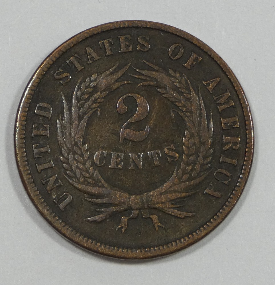 1870 Two-Cent Piece FINE+ 2-Cents