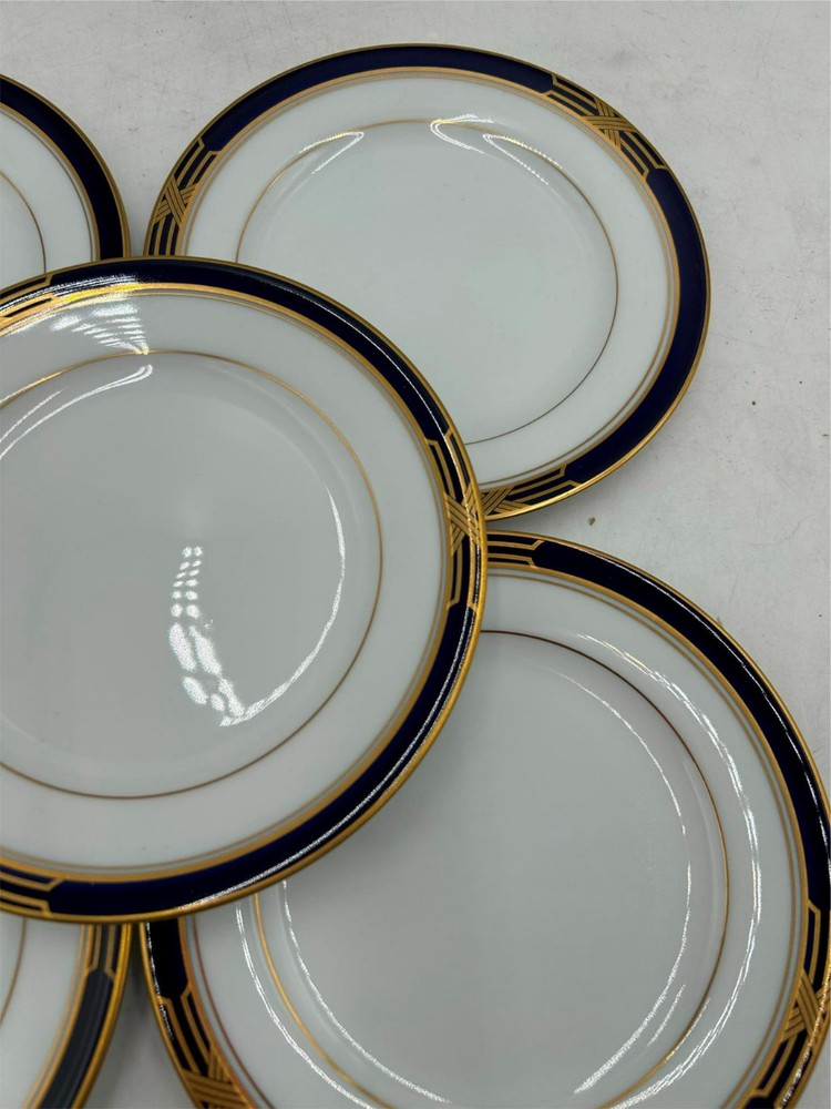 5) NORITAKE LAKE WORTH DESSERT PLATES