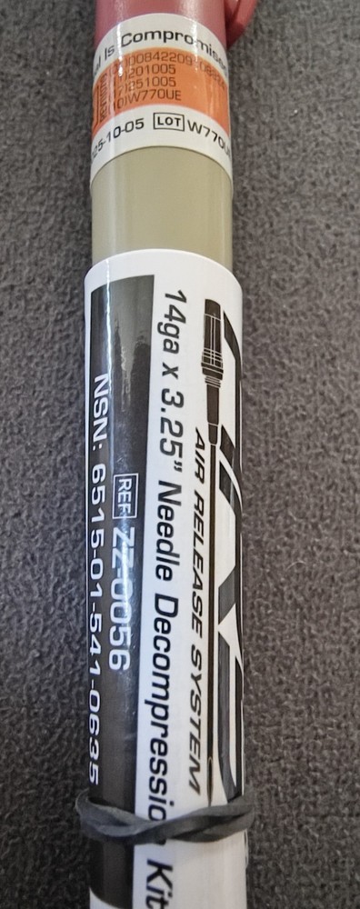 NAR Ars 14ga Decompression Needle Kit Single