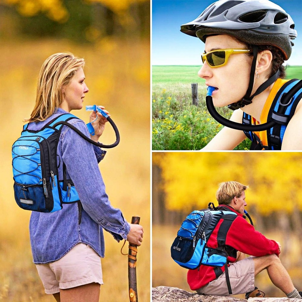 Insulated Hydration Pack Backpack with 3L BPA Free Leak-Proof Water Bladder, ...