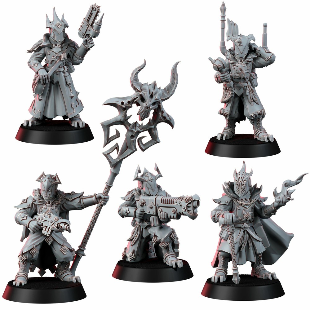 CHAOS GUARDSMAN OF CHANGED WAY COMMAND SQUAD