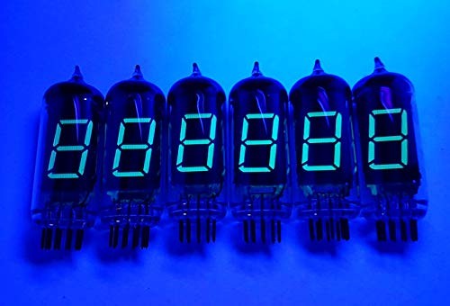 IV-12 Large Vfd 7-Segment Clock Tubes 6pcs