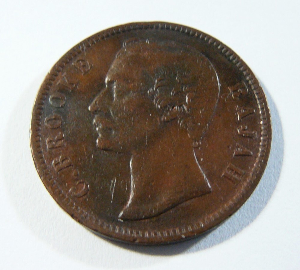 Sarawak 1870 One Cent