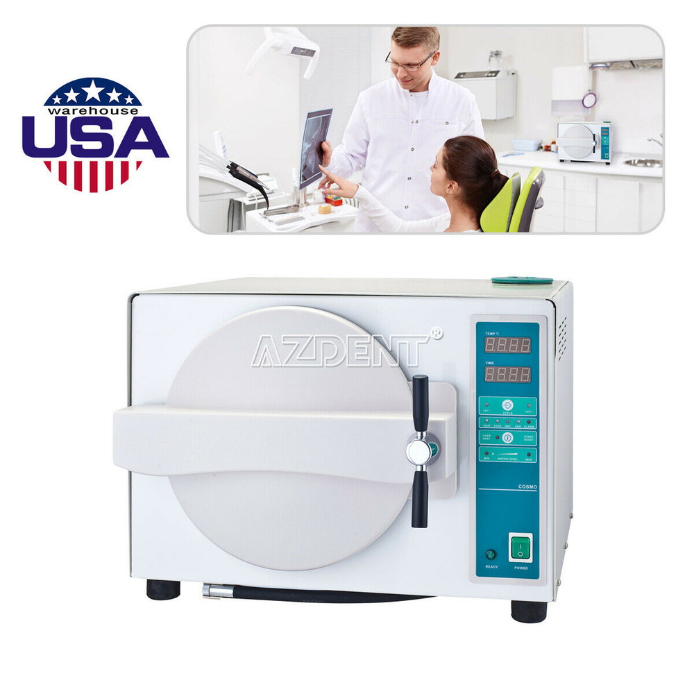 18L Dental Autoclave Steam Sterilizer Medical Sterilization With Drying Function