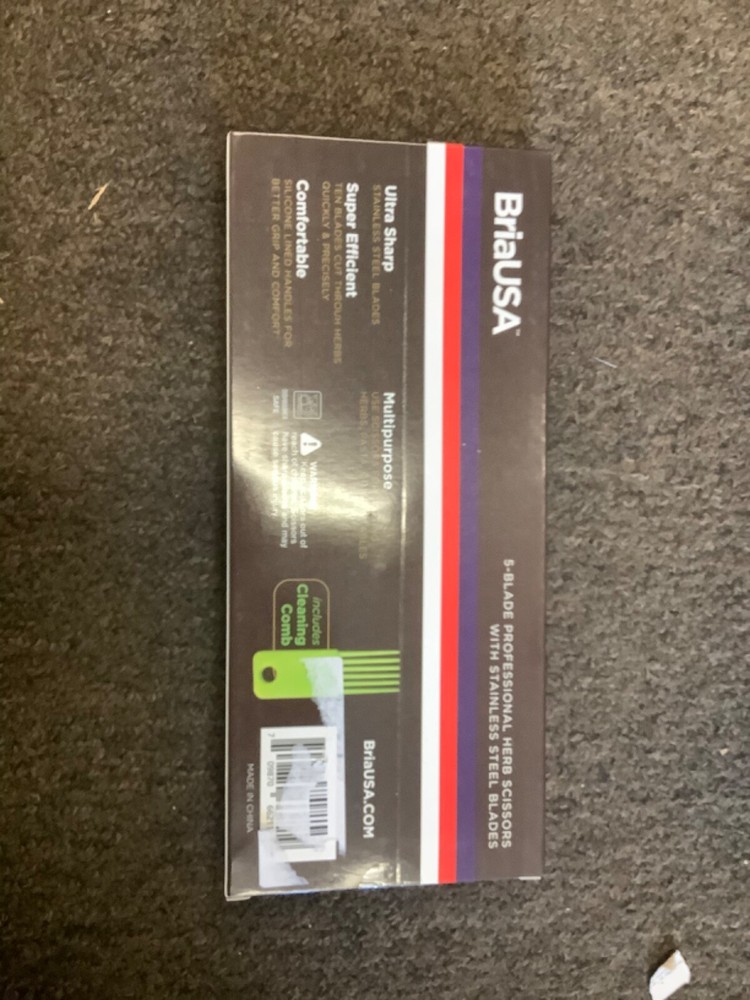 Stainless Steel 5 Blade Professional Shredding Scissors Sharp Herb Kitchen Tool