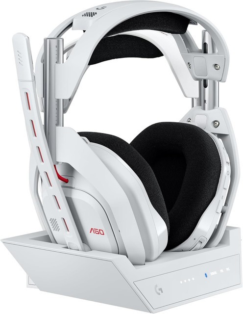 Logitech Astro A50 Wireless Gaming Headset w Base Station White