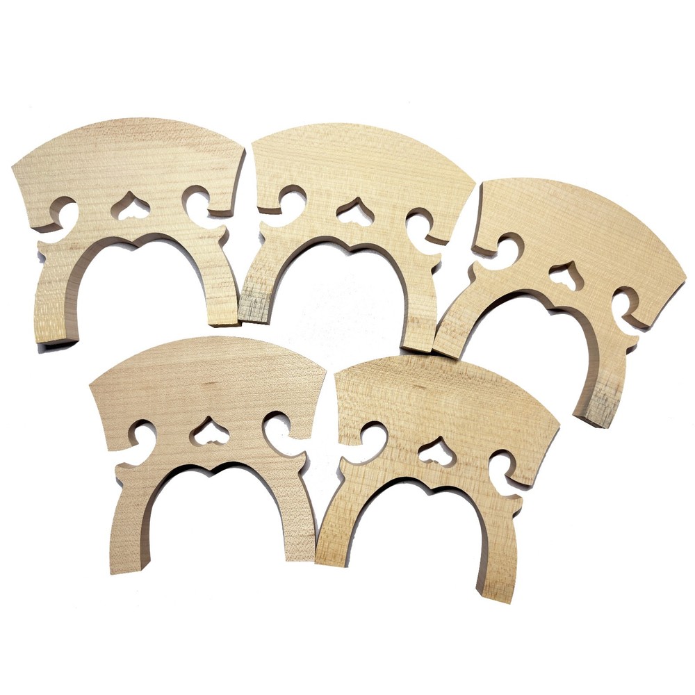 5x Viol Viola da Gamba Maple Bridge 7 String Bass Viola Cello （Small Defect）