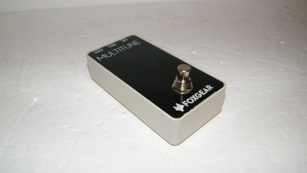 FoxGear Multitune Polyphonic Tuner Pedal - *ISSUES See Notes
