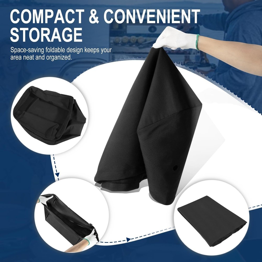 A10-990JB Rectangular Grill Cover for Magma Marine Rectangular Waterproof,
