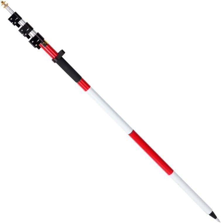 15ft Aluminum Prism Pole w/ Quick Lock System-